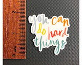 Encouraging inspirational stickers | Waterproof vinyl decals