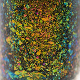 ILNP Brilliance - Pale Gold, Pinkish Bronze, Light Green Ultra Chrome Color Shifting Flakie Nail Polish