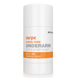 Carpe Clinical Strength Deodorant + Extra Effective Antiperspirant - Clinical Grade Solid Stick - Mandarin Scent - Combat Excessive Underarm Sweating + Hyperhidrosis