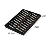 Tattoo Tips Kits, Tazay 22pcs Tattoo Tips stainless steel Set Assorted Round Diamond Flat/Magnum Tip RT DT FT Tattoo Tips Tubes for Tattoo Grip Tattoo Supplies