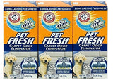 Arm & Hammer Pet Fresh Carpet Odor Eliminator Plus Oxi Clean Dirt Fighters (Pack of 3)