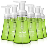 Method Foaming Hand Soap, Green Tea + Aloe, 10 Fl Oz (Pack of 6)
