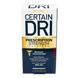 CERTAIN DRI Prescription Strength Clinical Antiperspirant Roll-On 1.20 oz (Pack of 4)