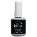 IBD Just Gel BLACK LAVA Soak Off Nail Polish UV Manicure .5 oz Salon Quality LED