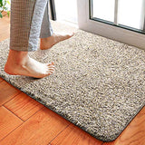 Delxo 18"x30" Magic Doormat Absorbs Mud Doormat No Odor Durable Anti-Slip