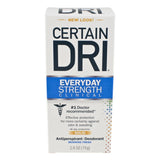 CERTAIN DRI Everyday Strength Clinical, Antiperspirant/Deodorant, Morning Fresh Solid 2.6 oz (Pack of 7)