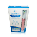 Daily Essence Rechargable Sonic Toothbrush, 70202-12, Rose