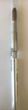 Silver Handle CRIMPED 100% Kolinsky Acrylic Nail Brush (Crimped 8)
