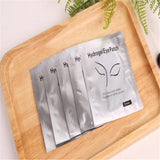 100 Pairs Set，Eye Gel Patches,Under Eye Pads Lint Free Lash Extension Eye Gel Patches for Eyelash Extension Eye (silver)
