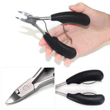 YIMISHCZ Premium Large Nail Clippers Set, 4 Pcs Sharp Toenail and Fingernail Clippers Slant Edge Nail Clipper for Men and Women（Big Size,Strong & Durable）