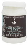 Soothing Touch Bath Salts, Muscle Soak, 32 Ounce