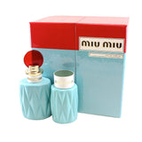 Miu Miu by Miu Miu Woman 2 Piece Set (3.4 Eau De Parfum Spray / 3.4 Body Lotion)