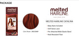 Premium Swiss Lace Front Wig Melted Hairline CATALINA Ear-to-Ear Soft Lace Pre-attached Elastic band (DR2/CINSP)