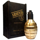 ARSENAL GOLD Men Eau de Perfume 3.3 Spray WOOD BLACK BOX