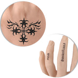 Silicone Tattoo Practice Hand Life Sized Fake Skin Hand Model to Tattoo Training Education for Experienced Tattoo Artists and Beginners (Left Hand)