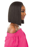 Sensationnel 100% Premium Fiber Instant Weave Synthetic Half Wig - NAMI (1 [Jet Black])