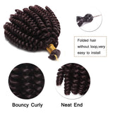 SEGO 6 Inch Jamaican Bounce Crochet Hair Jumpy Wand Curl Short Curly Jamaican Crochet Braids Synthetic Crochet Braiding Hair Extensions Twist Braid Hair #99J Dark Wine Red 6 Bundle