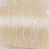 Creamily Tape in Human Hair Extensions 22inch Straight Seamless Invisible Double Sided Tape 100% Silky Adhesive Skin Weft Remy Human Hair Extensions for Women(#60 Platinum Blonde,20pcs/50g)