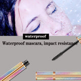 2 Packs FIGHTART 4D Silk Fiber Lash Mascara,Natural Waterproof Smudge-proof Mascara,Natural Thickening Lengthening Mascara No Clumping, No Smudging Lasting All Day