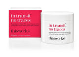thisworks in transit no traces: Rosewater & Mint Infused Pads Gently Remove Make-Up and Dirt, 60 Pads
