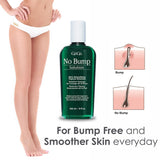 GiGi No Bump Skin Smoothing Topical Solution for after shaving, waxing or laser hair removal treatment 8 oz