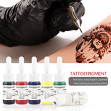 Tatooine Tattoo Kit - Complete Tattoo Machine Kit Including 1 Pro Coils Tattoo Gun 6PC Tattoo Inks Needles Tips Grips Power Supply Tattoo Accessories for Beginners Tattoo Supplies Kit