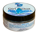 Dirt Detox Bath Soak with Charcoal, Bentonite Clay, Ginger & Sea Salt, By Diva Stuff