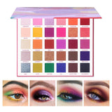 DONGXIUB 30 Color Eyeshadow Powder Make Up Waterproof Eye Shadow Smoky Eyes Palette Professional