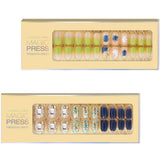 [DASHING DIVA–Nails]Premium Magic Press Super Slim Fit(2 Different Designs 30+30strips in 12 sizes) Suzy's Letter+Brilliant 275/264ssc