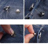 Button Pins for Jeans, Pants Button Pins Instant Buttons Jean Button for Pants Fashion