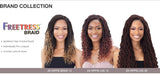 FreeTress Crochet Braids 2X Hippie Braid 12" (3-PACK, T30)