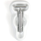 Fendrihan Porcelain Safety Razor Holder 6 x 3 x 1” (Grey)