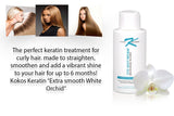 Brazilian Keratin Treatment For Professional Use 4.0oz -White Orchid SUPER SMOOTHING, STRAIGHTENING, ADD VOLUME, ADD SHINE,ELIMINATE FRIZZ, PROTECTS HAIR. FOR ALL HAIR TYPES! …
