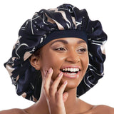 Extra Large Silky Satin Bonnet – Double Layer, Double Care