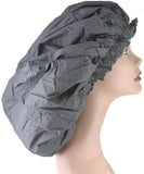 Donna Premium Collection Super Jumbo Shower Cap 2 Packs (Black/White)