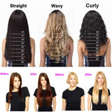 SEGO Invisible Secret Double Wire Hair Extensions Human Hair Translucent Fish Line Hidden String Crown Hair Extensions with Miracle Headband Hairpieces #60 Platinum Blonde 20 inches 110g