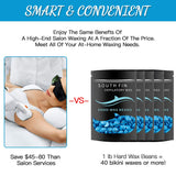 Hard Wax Beans for Body Hair Removal at Home,Oakeer Hair Removal Wax Beads 5 Bags 1.1 lb