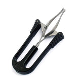 DDP AUTOMATIC EYEBROW TWEEZER BLACK PERFECT FOR EVERYDAY USE
