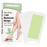 Wax Strips,Hair Removal Wax Strip,Body Wax Strips,Wax Strips for Legs, Body, Bikini, Arms, Underarms,Eyebrow,Facial and Full Body Sizes Available