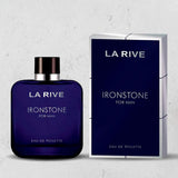 La Rive Ironstone by La Rive Eau De Toilette Spray 3.3 oz Men