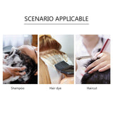 Anself 50PCS Disposable Waterproof Hair Salon Capes Haircut Apron Salon Shampoo Cape Salon Gown for Barbershop