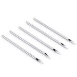BodyJewelryOnline 10-Pack Piercing Needles Sealed and Sterlized - 9 Sizes to Choose from (08 Gauge)
