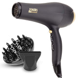 2000 watt Hair Dryer,JINRI Professional Salon Ceramic Fast Dry Blow Dryer,Negative Ionic Hairdryer with Diffuser & Concentrator
