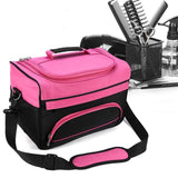 Barber Handbag, Salon Handbag Hairdressing Tools Bag Portable Scissors Comb Holder Bag Hairstyling Travel Case