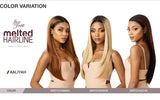 Premium Swiss Lace Front Wig Melted Hairline AALIYAH Ear-to-Ear Soft Lace Pre-attached Elastic band Pre-Plucked (DRFF4/STRAWBERRYGOLD)