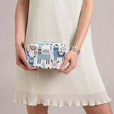 Llama Cosmetic Bag Ladies Makeup Travel Bag Protable Makeup Brushes Bag