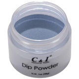 C & I Dip Powder Color No.034 Steel-Blue BlueColor System