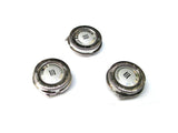 Set of 3 Shaver Razor Head Replacement For Philips Norelco HQ8/52 DualPrecision Heads