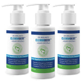 Dr. B Dental Solutions Cleanadent Liquid Crystals Soak Cleanser Travel Size 3 Pack