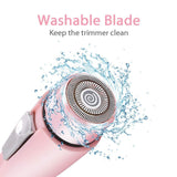 Facial Hair Remover, Painless Efficient & Precise Electric Facial Hair Epilator for Women, IPX6 Waterproof Facial Hair Trimmer Facial Shaver for Cheeks, Lips, legs, Underarms&Bikini